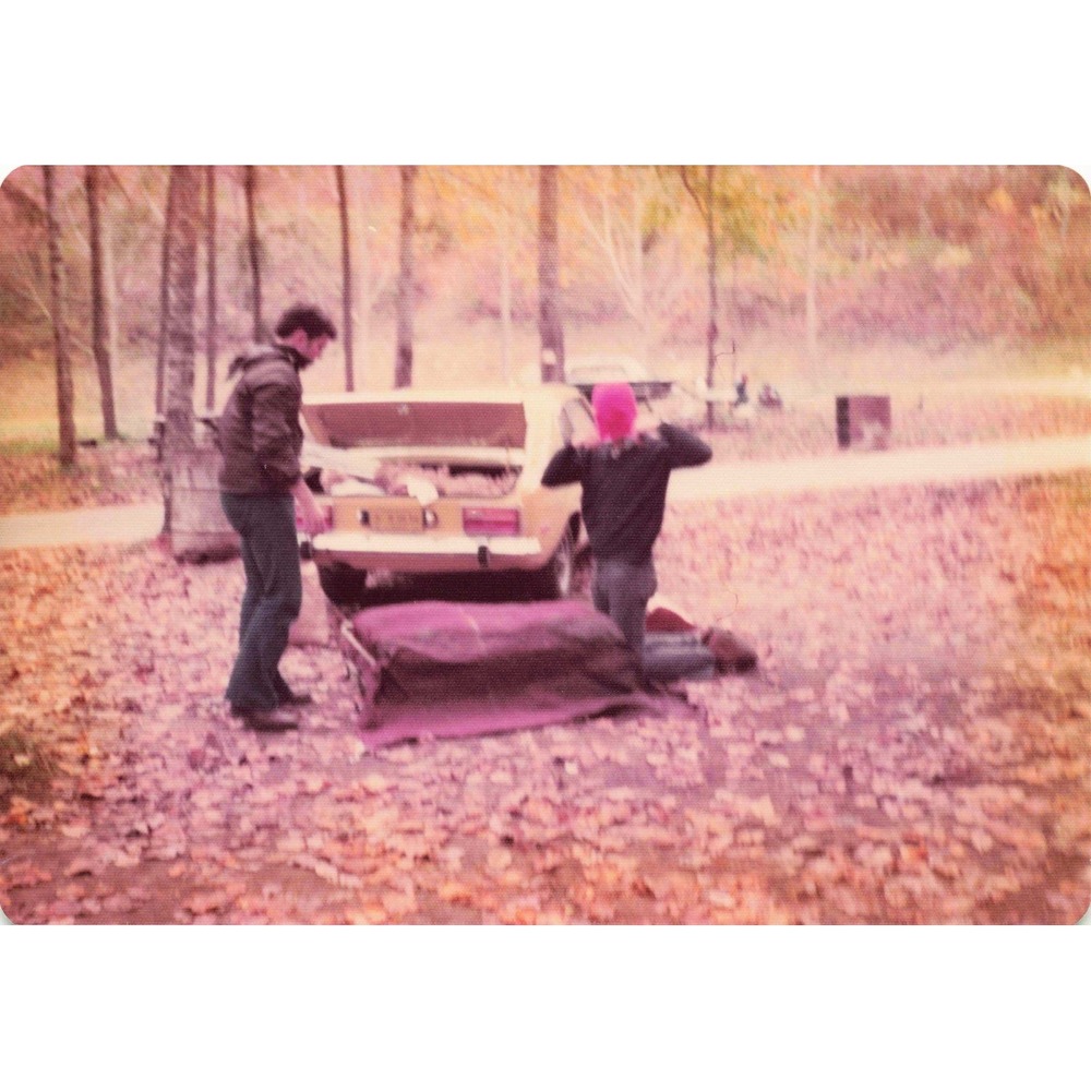 Vintage 1970s Great Smoky Mountains Camping Trip Lot of 9 Photos 3.5x5 - Picture 6 of 9